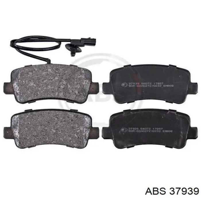Колодки дисковые  ABS 37939 цена, от 20.96 USD