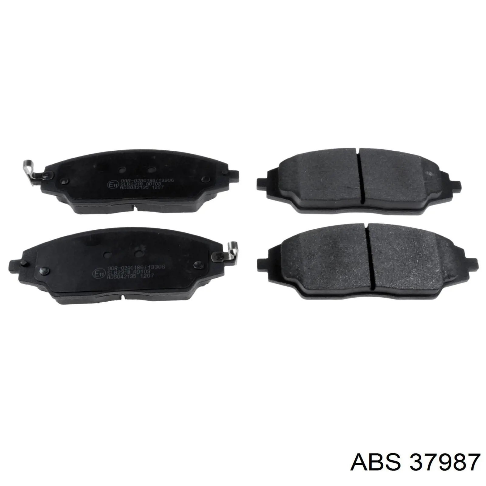 Купить 37987 ABS Колодки тормозные