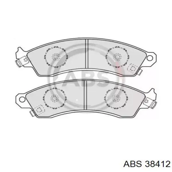 Передние тормозные колодки GDB1226 TRW