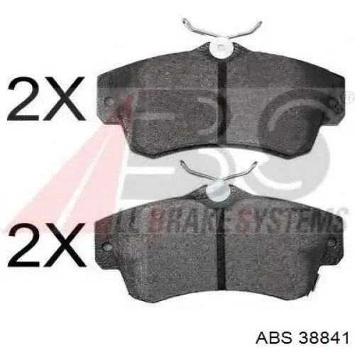 Купить 38841 ABS Колодки тормозные