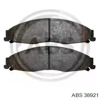 38921 ABS колодки тормозные передние дисковые