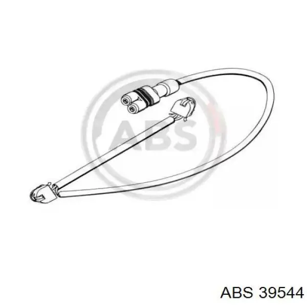 Датчик износа тормозных колодок задний 39544 ABS