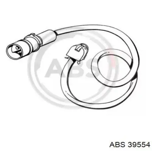 Датчик износа тормозных колодок задний WS0387A Quick Brake