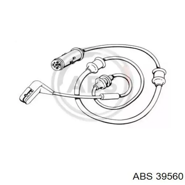 Датчик износа тормозных колодок передний 39560 ABS