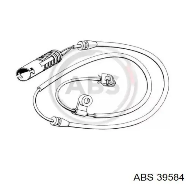 Датчик износа тормозных колодок передний 39584 ABS