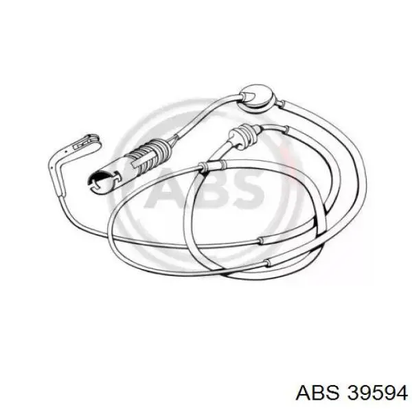 Датчик износа тормозных колодок передний 39594 ABS