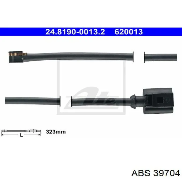 Купить 39704 ABS Сенсор износа