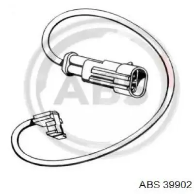 Датчик износа тормозных колодок передний 39902 ABS