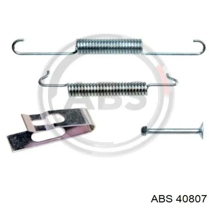 Купить 40807 ABS Колодки ручника/стояночного тормоза