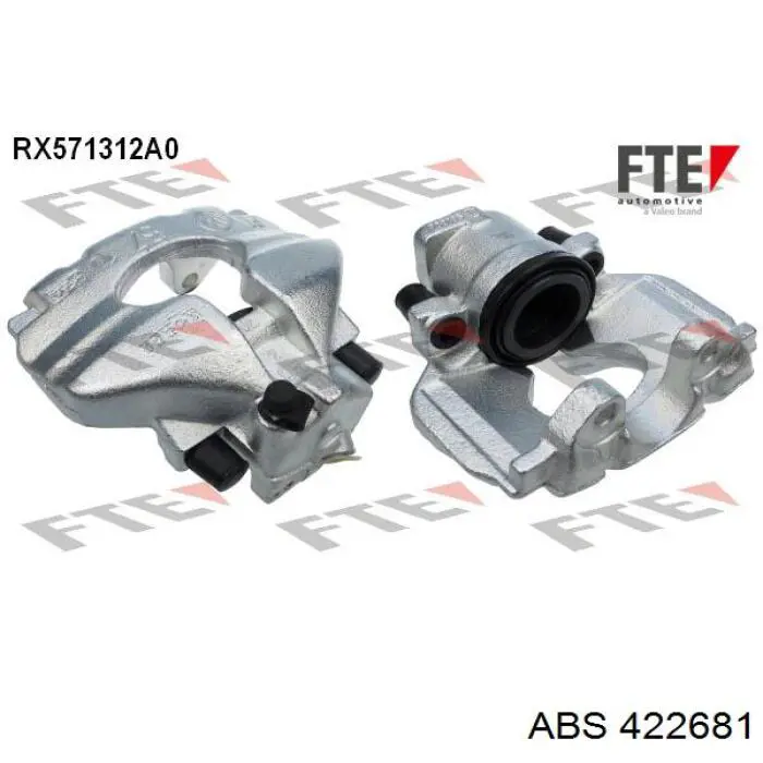 Купить 422681 ABS Суппорт тормозной передний левый