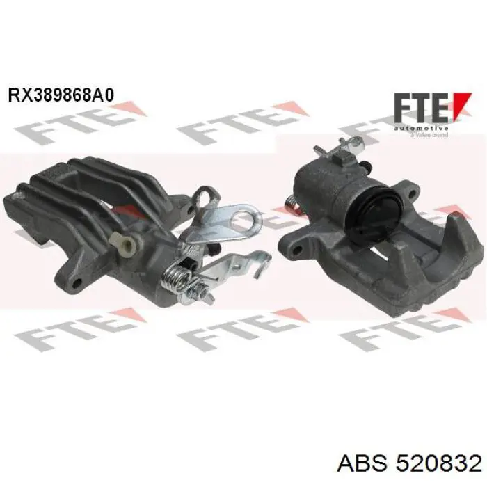 Тормозной суппорт правый задний ABS 520832 цена, от 50.54 USD