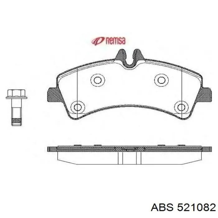 Тормозной суппорт правый задний ABS 521082 цена, от 56.31 USD