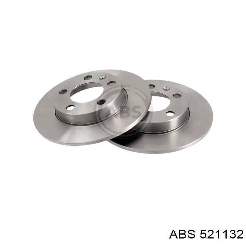 Pinza de freno trasero derecho 521132 ABS