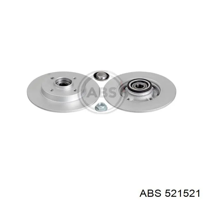 Купить 521521 ABS Суппорт задний левый