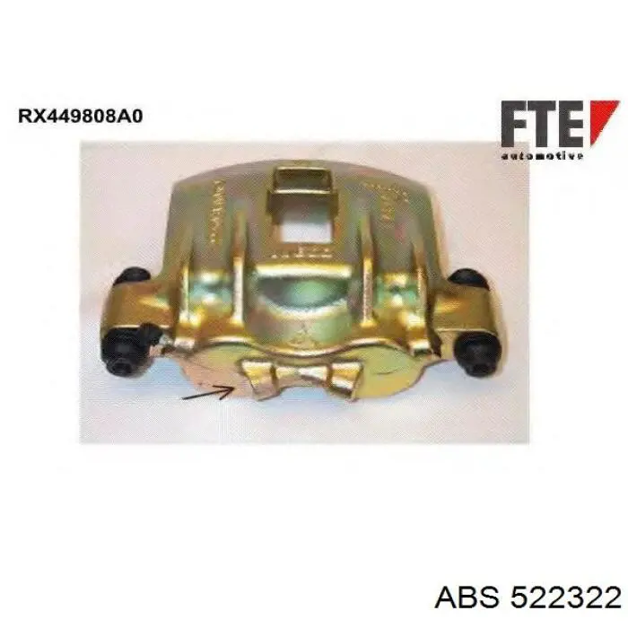Тормозной суппорт ABS 522322 цена, от 83.08 USD