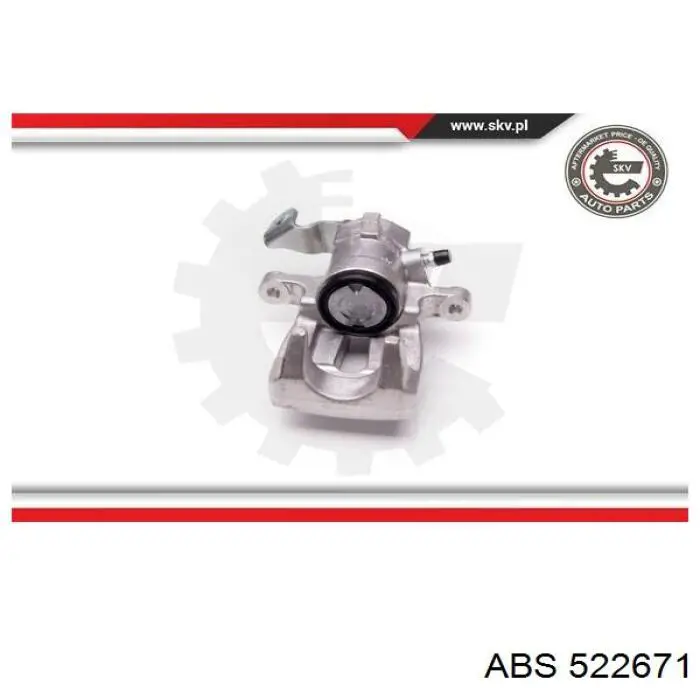 Суппорт тормозной левый задний ABS 522671