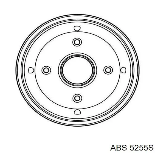 Задний барабан ABS 5255S