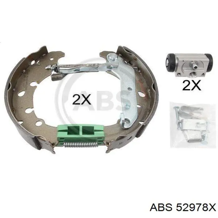 52978X ABS цилиндр тормозной колесный рабочий задний