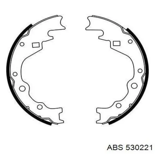 Купить 530221 ABS Суппорт задний левый