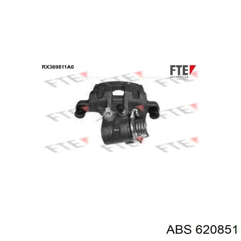 Задний левый суппорт Maxgear 820341 цена, от 66.58 USD