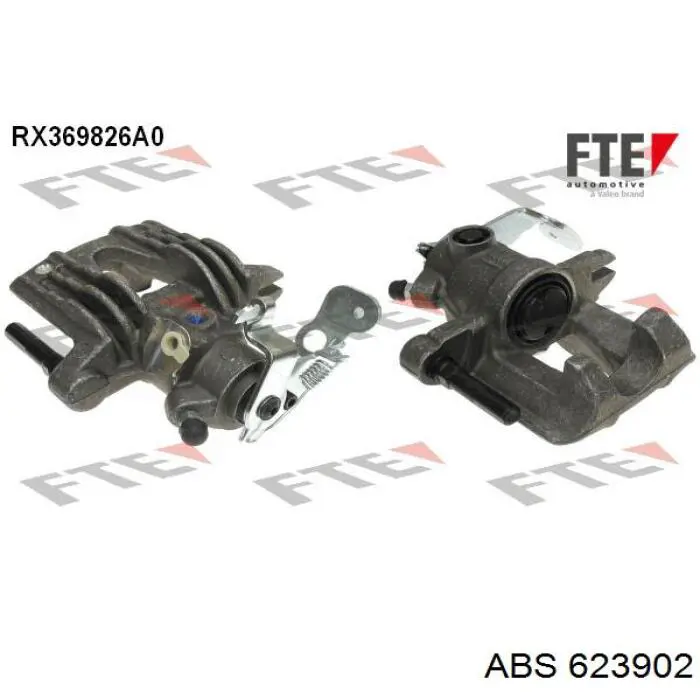 Тормозной суппорт правый задний ABS 623902 цена, от 57.82 USD