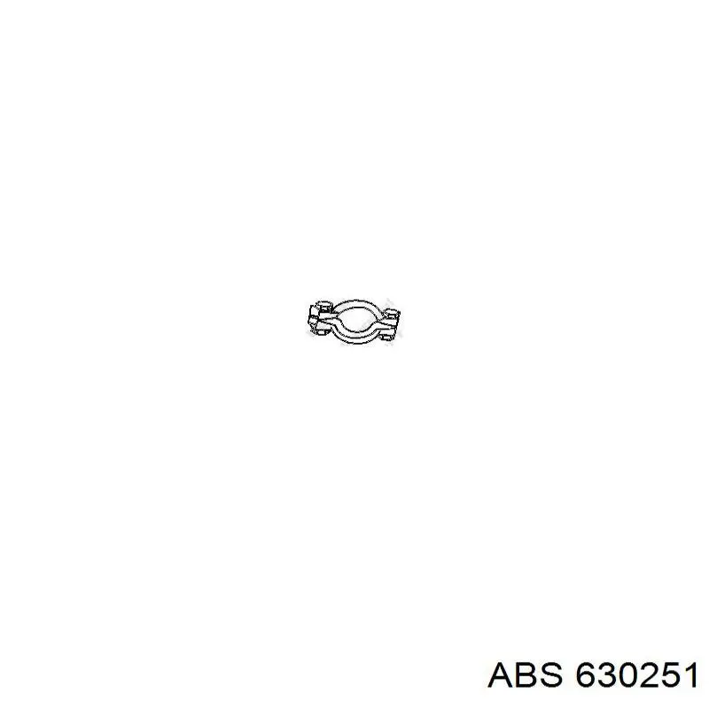 Купить 630251 ABS Суппорт задний левый