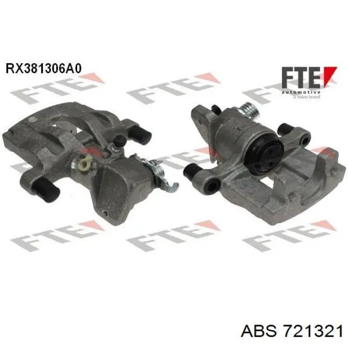 Суппорт тормозной левый задний ABS 721321