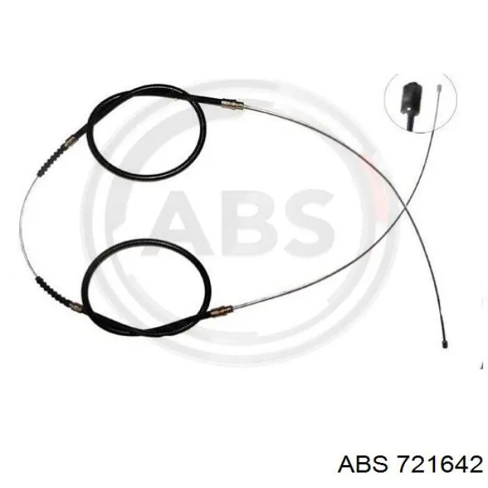 Тормозной суппорт правый задний ABS 721642 цена, от 35.96 USD