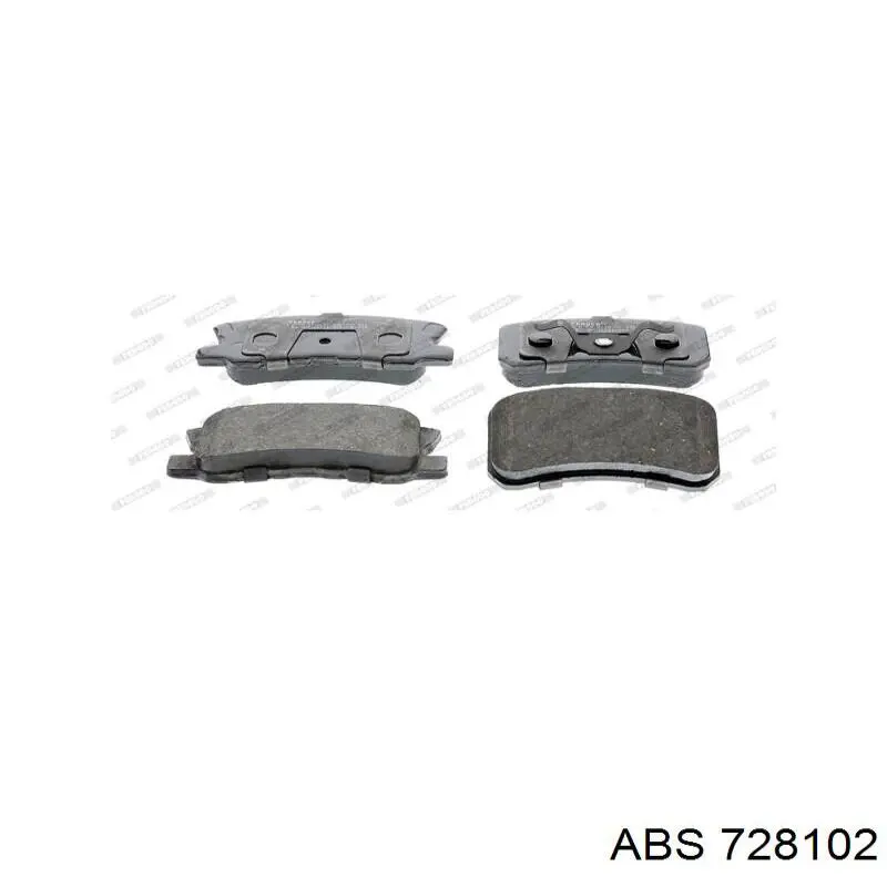 Суппорт тормозной передний правый ABS 728102