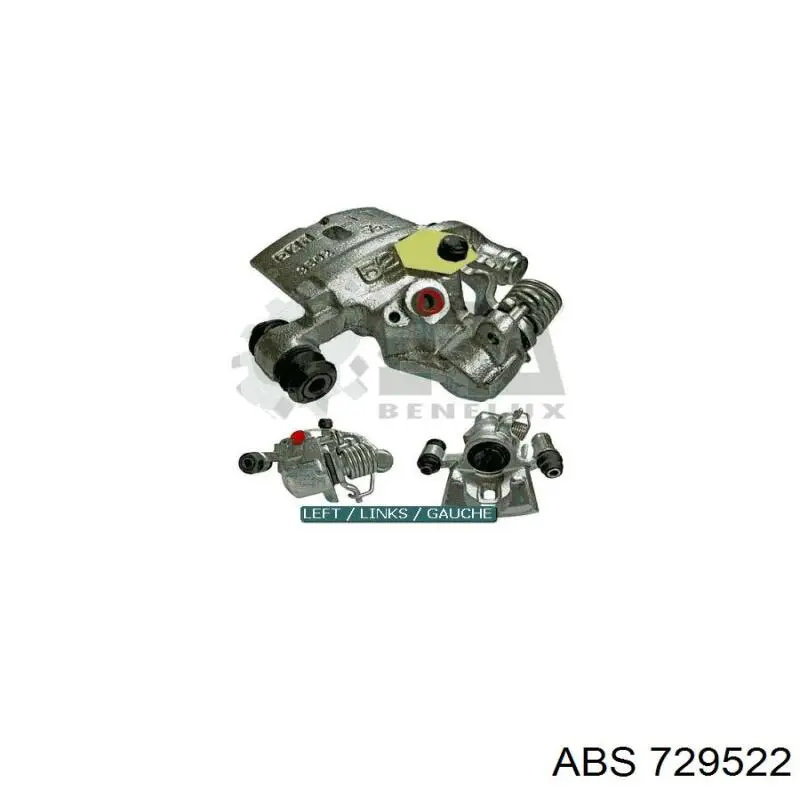 Купить 729522 ABS Суппорт задний правый