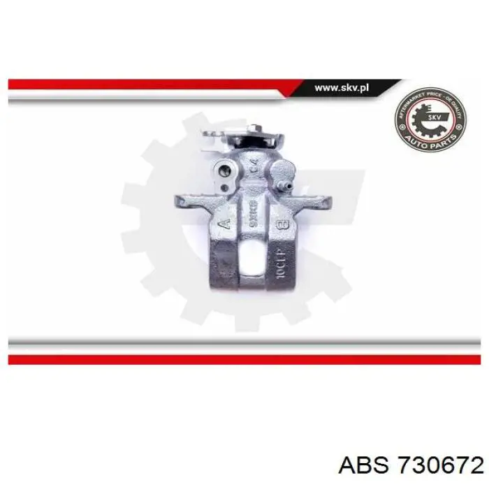 Тормозной суппорт правый задний ABS 730672 цена, от 59.64 USD