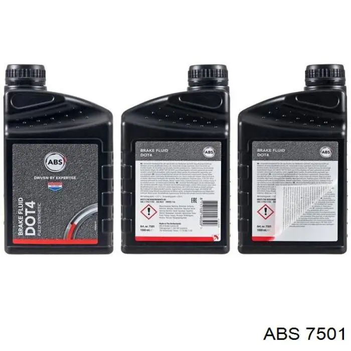 Жидкость тормозная ABS BRAKE FLUID DOT 4 1 л (7501)