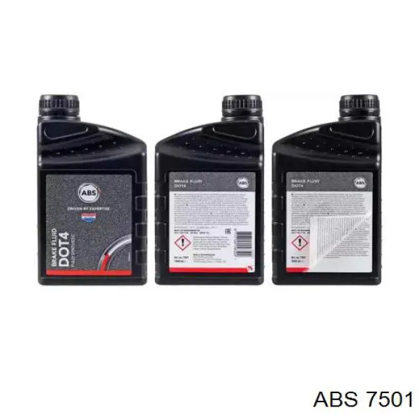 Тормозная жидкость ABS  DOT 4  24x500 ml