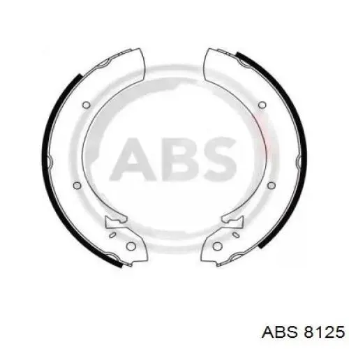 Задние барабанные колодки 8125 ABS