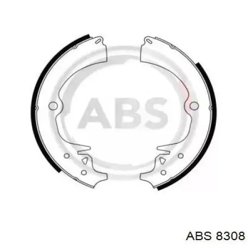 Задние барабанные колодки FSB115R Ferodo