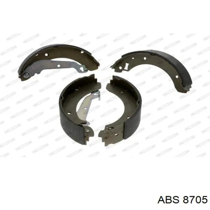 Тормоза рабочие задние ножные и тормозные барабаны ABS 8705 цена, от 23.05 USD