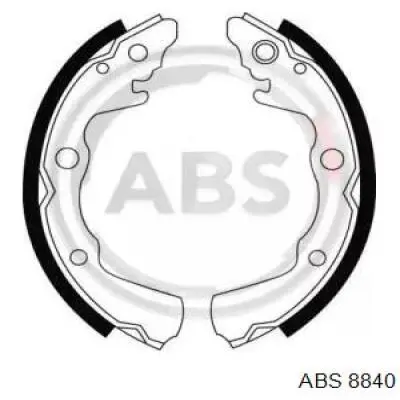 Задние барабанные колодки 8840 ABS