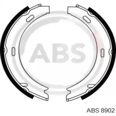 8902 ABS колодки ручника (стояночного тормоза)