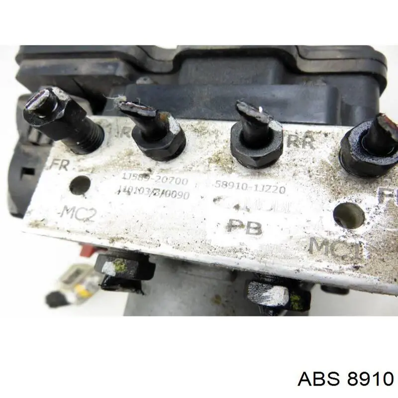 Колодки ручника (стояночного тормоза) ABS 8910