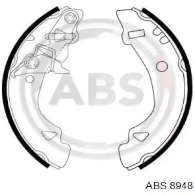 Задние барабанные колодки 8948 ABS