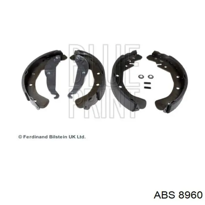 Купить 8960 ABS Задние барабанные тормозные колодки