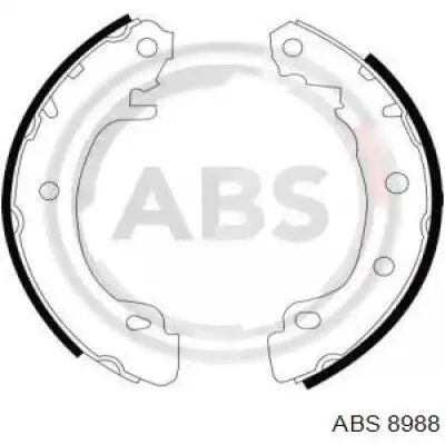 Тормоза рабочие задние ножные и тормозные барабаны ABS 8988 цена, от 15.56 USD