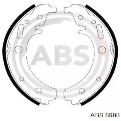 Колодки тормозные передние барабанные ABS 8998