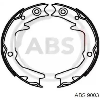9003 ABS задние барабанные колодки