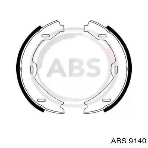 Колодки ручника 9140 ABS