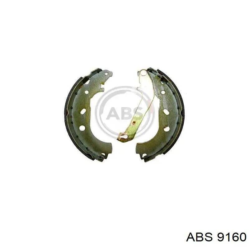 Купить 9160 ABS Задние барабанные тормозные колодки
