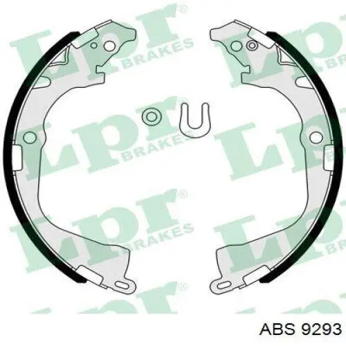 Задние барабанные колодки 9293 ABS