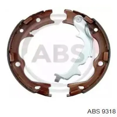 Тормозные колодки стояночного тормоза ABS 9318 цена, от 31.58 USD