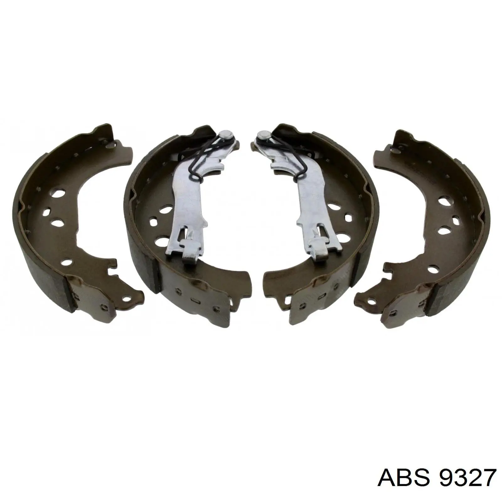 Задние барабанные колодки 9327 ABS