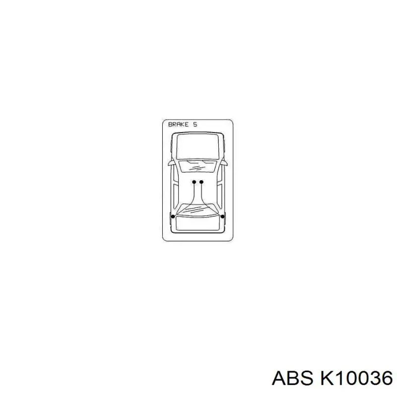 Купить K10036 ABS Тормоз стояночный